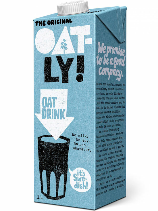 Non-Dairy Milk alternative with no soya or added sugar.
