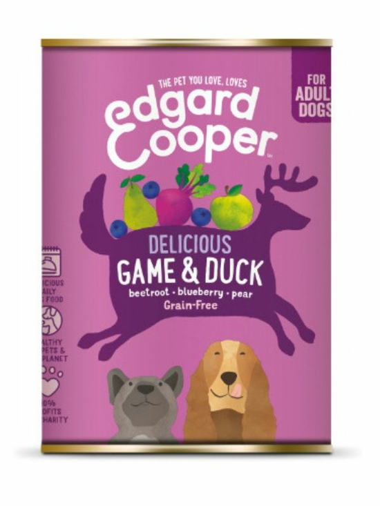 Game and Duck With Beetroot and Pear 400g (Edgard & Cooper)