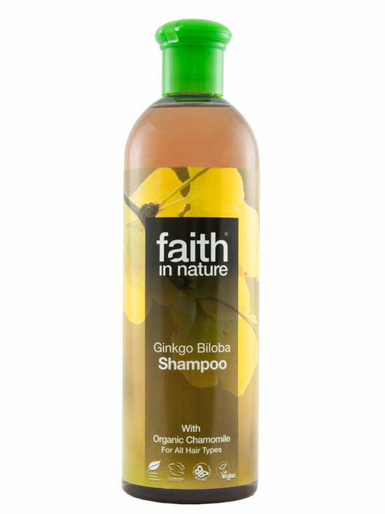Ginkgo Biloba Shampoo 400ml (Faith in Nature)