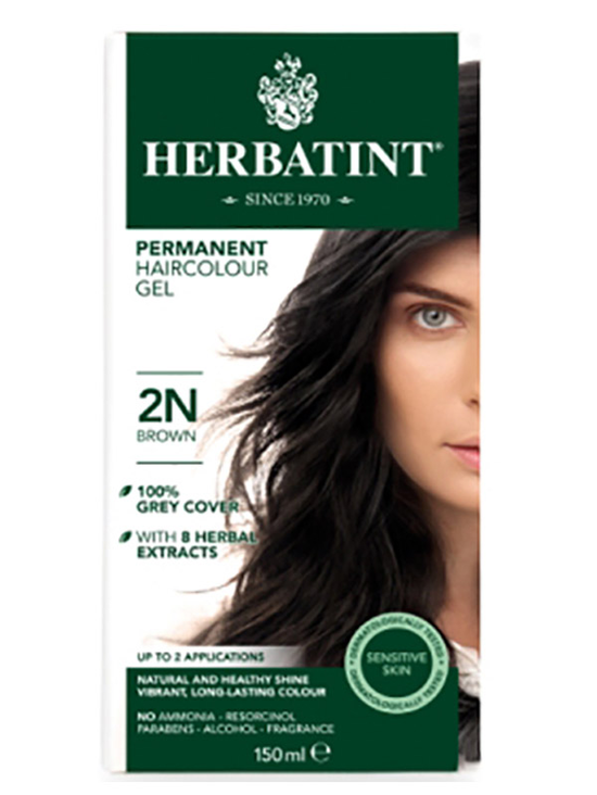 2N Brown Hair Colour 150ml (Herbatint)