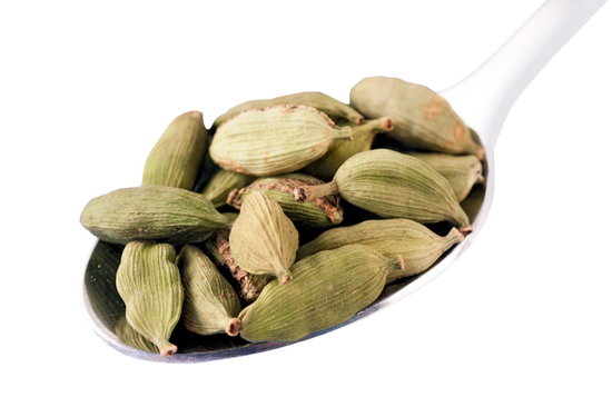 Green cardamom is used in Indian desserts, light curries and drinks.