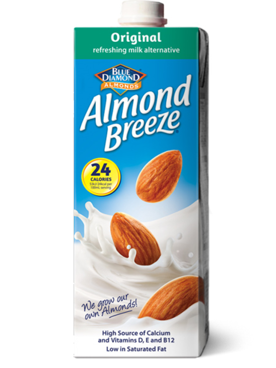 Almond Breeze Milk Original 1 Litre (Blue Diamond)
