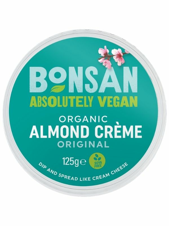 Organic Original Almond Creme 125g (Bonsan)