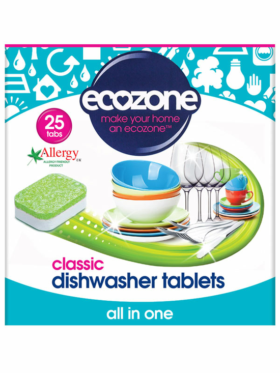 Classic Dishwasher Tablets - 25 Pack (Ecozone)