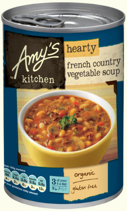 Amy's Organic Hearty French Country Vegetable Soup - 12.4 Oz (Pack of 12) main image 1