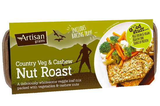 Country Veg & Cashew Nut Roast 200g (Artisan Grains)