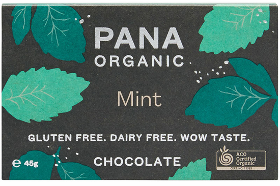 Mint 60% Cacao Bar, Organic 45g (Pana Chocolate)