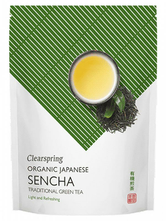 Organic Loose Leaf Sencha Tea 90g (Clearspring)