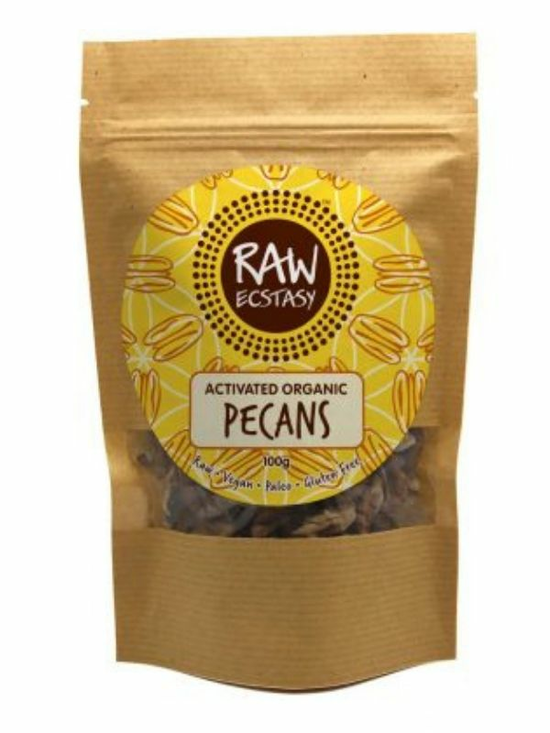 Activated Pecans, Organic 100g (Raw Ecstasy)