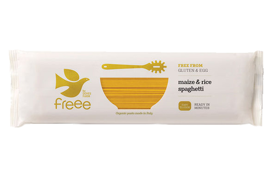 Organic Maize & Rice Spaghetti, Gluten Free 500g (Doves Farm)