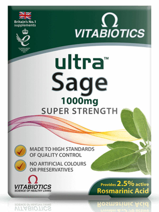 Ultra Sage 30 Tablets (Vitabiotics)