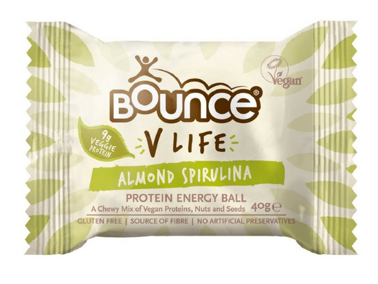 Almond & Spirulina Protein Ball 40g (Bounce)