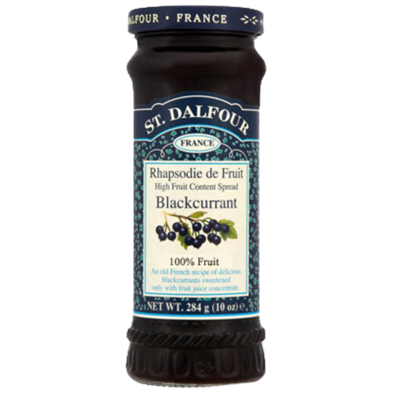Blackcurrant Fruit Spread 284g (St Dalfour)