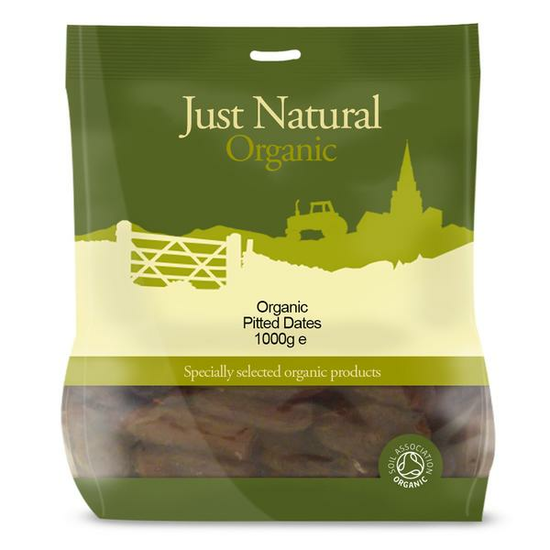 Pitted Dates 1000g, Organic (Just Natural Organic)