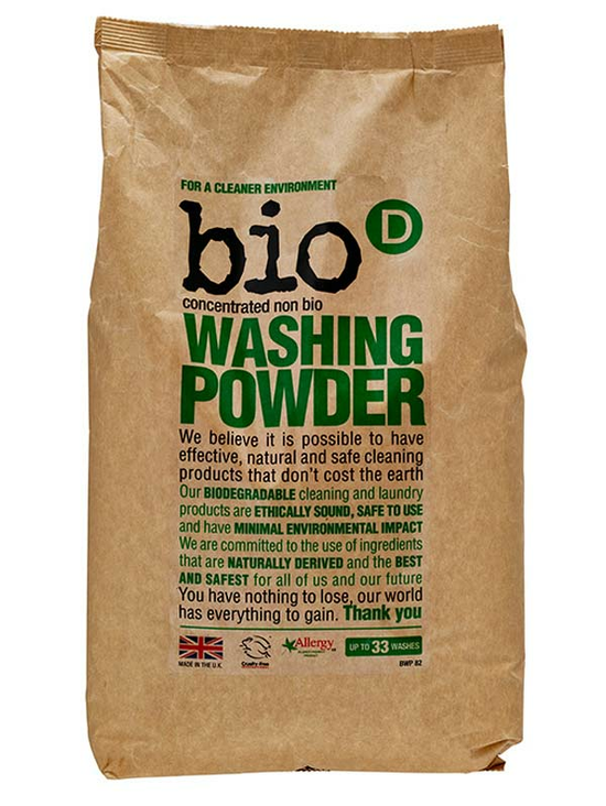 NonBio Washing Powder 2kg (Bio D) Healthy Supplies