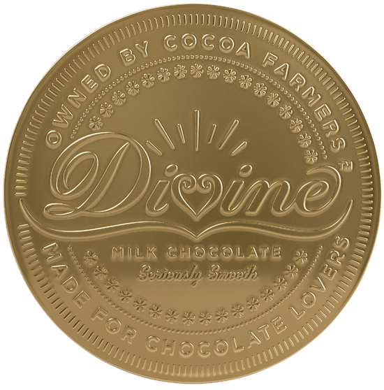Fairtrade Giant Milk Chocolate Coin 58g (Divine)