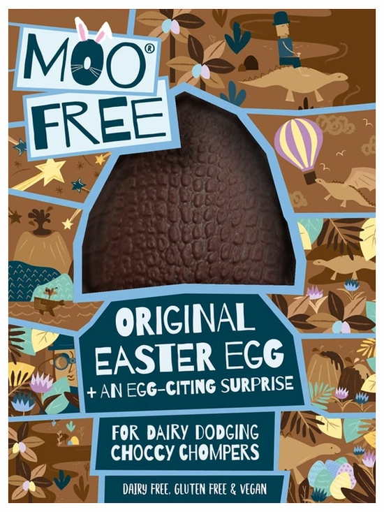 Original Easter Egg & Choccy Chum Bar 95g (Moo Free)