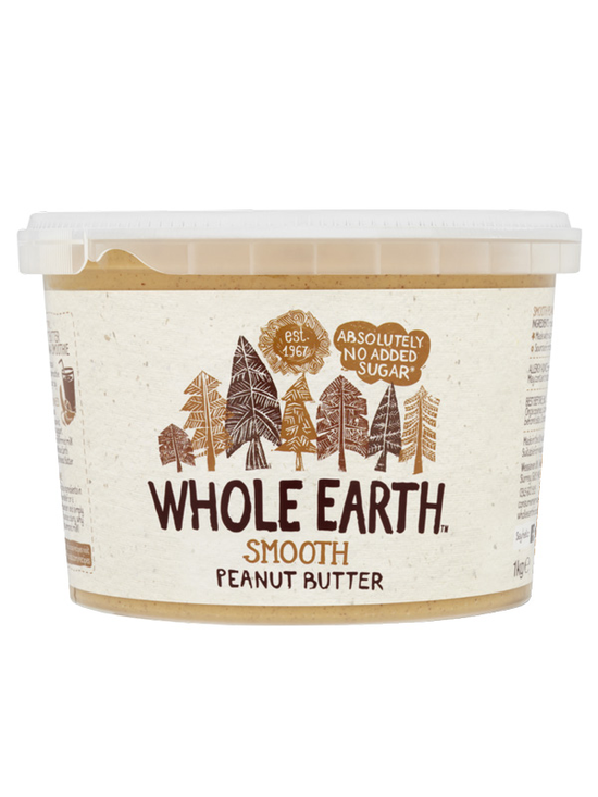Smooth Peanut Butter 1000g (Whole Earth)