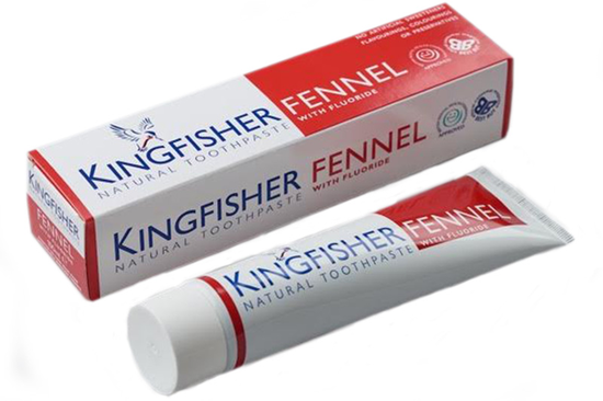 Fennel with Fluoride Toothpaste 100ml (Kingfisher)