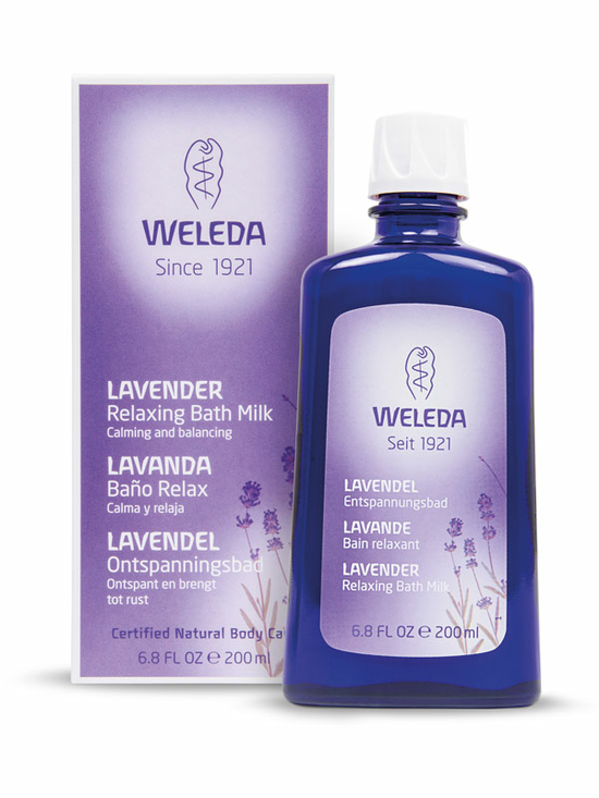 Lavender Relaxing Bath Milk 200ml (Weleda)
