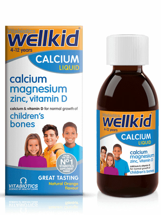 Wellkid Calcium Liquid 150ml (Vitabiotics)