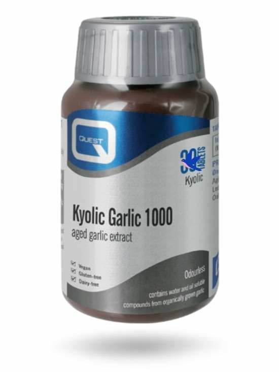 Kyolic Garlic 1000mg 60 tablet (Quest)