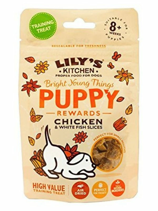 Puppy Training Treat Slices Chicken and Fish 60g (Lilys Kitchen)