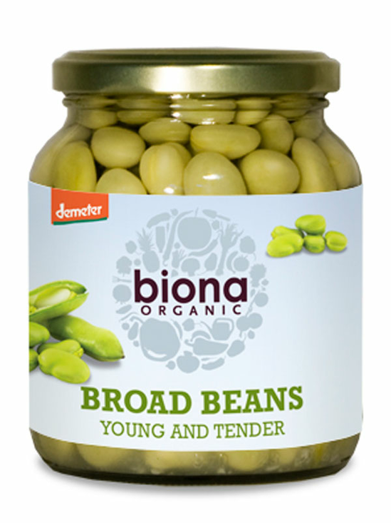 Broad Beans, Organic 350g (Biona)