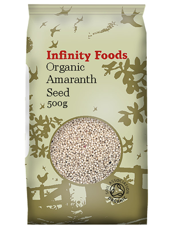 Amaranth Grain is a good alternative to rice or cous cous.