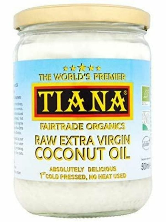 Organic Extra Virgin Coconut Oil 500ml (Tiana)