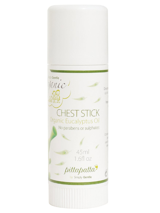 Chest Stick with Organic Eucalyptus Oil 45ml (Simply Gentle)