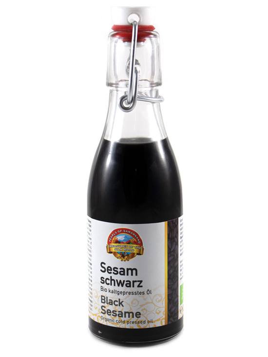 Organic Black Sesame Oil 200ml (Pearls of Samarkand)