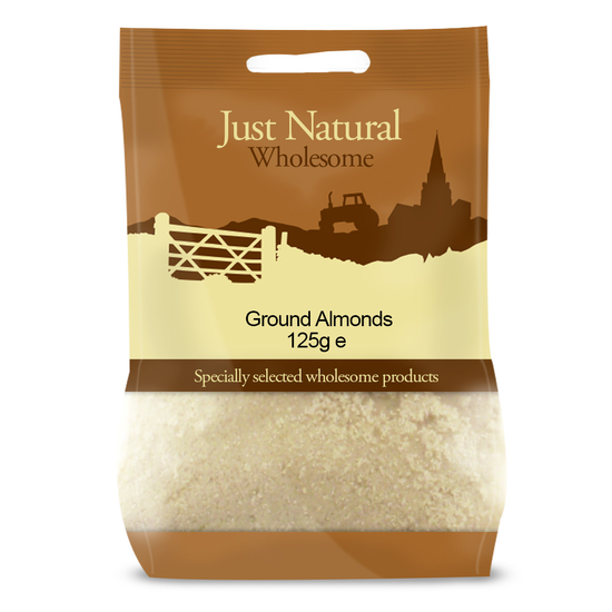Ground Almonds 125g (Just Natural Wholesome)