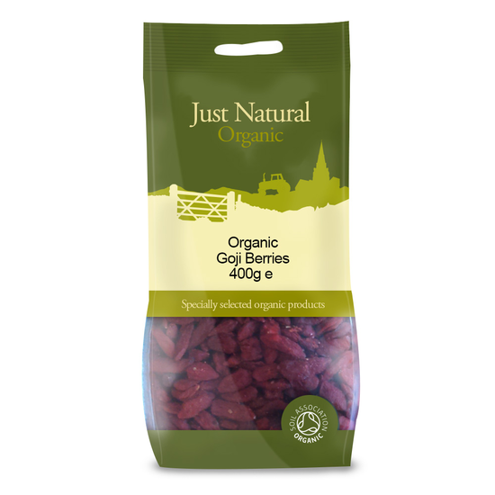Goji Berries 400g, Organic (Just Natural Organic)