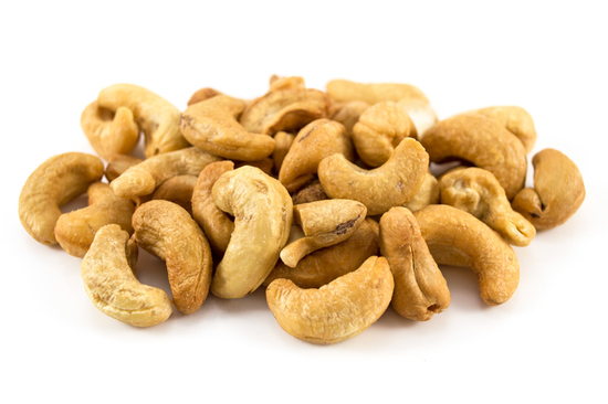Roasted Cashew Nuts, No Salt 250g (Sussex Wholefoods)