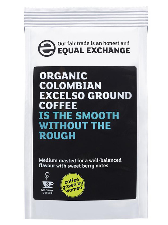 Colombian Excelso Roast & Ground Coffee, Organic 227g (Equal Exchange)