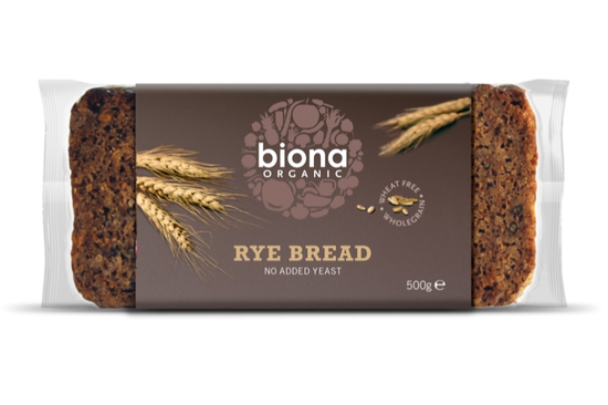 Rye Bread, Organic 500g (Biona)