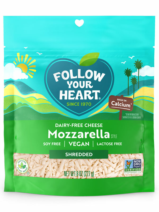 Dairy-Free Shredded Mozzarella 227g (Follow Your Heart)