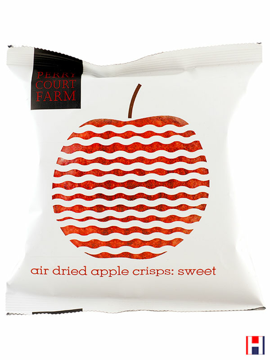 Air Dried Apple Crisps: SWEET 20g (Perry Court Farm)
