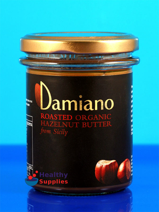 Roasted Hazelnut Butter 180g, Organic (Damiano)