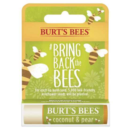 Coconut & Pear lip balm tube .15 oz (Burt's Bees)