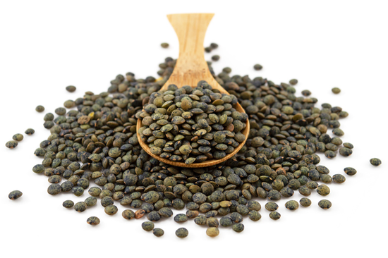 Organic French Lentils(1kg) - Sussex Wholefoods