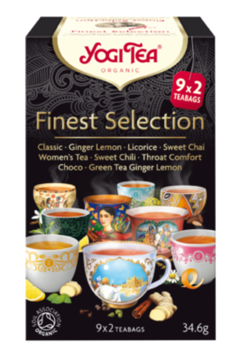 Finest Tea Selection, Organic 18 bags (Yogi Tea)
