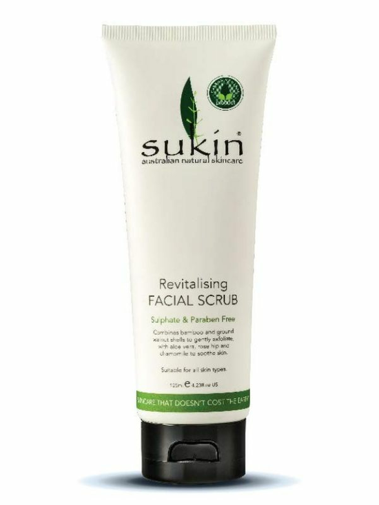 Facial Scrub Tube 125ml (Sukin)