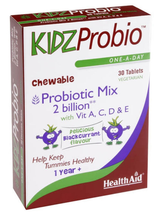 KidzProbio Chewable 30 tablets (Health Aid)
