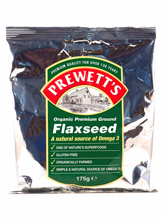 Powdered flaxseed - a versatile nutritious food.