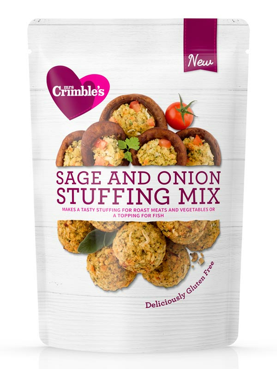 Sage & Onion Stuffing Mix, Gluten-Free 150g (Mrs Crimble's)