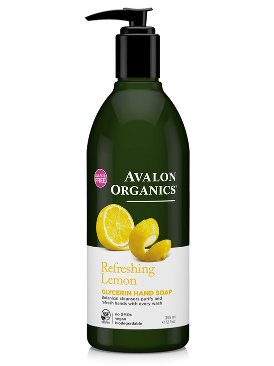 Lemon Glycerin Hand Soap 350ml (Avalon)