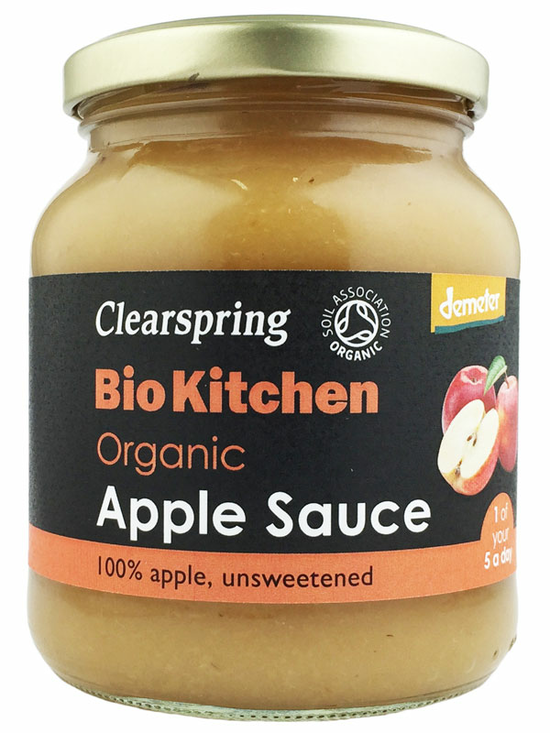 Demeter Org Apple Sauce 360g, Organic (Clearspring)