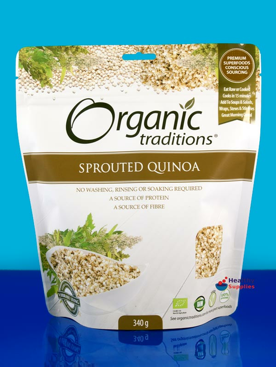 Sprouted Quinoa, Organic 340g (Organic Traditions)